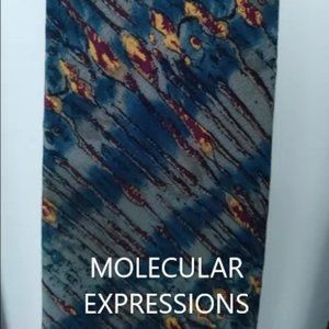 Molecular Expressions Men's Silk Tie